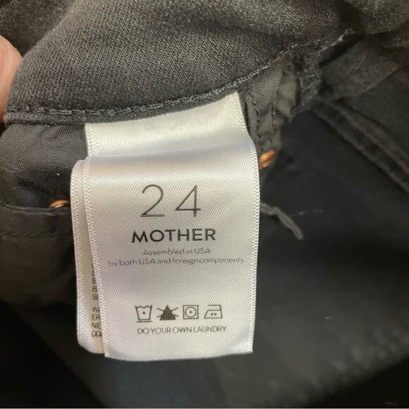 MOTHER Insider Crop Step Fray Size 24 - Picture 7 of 12
